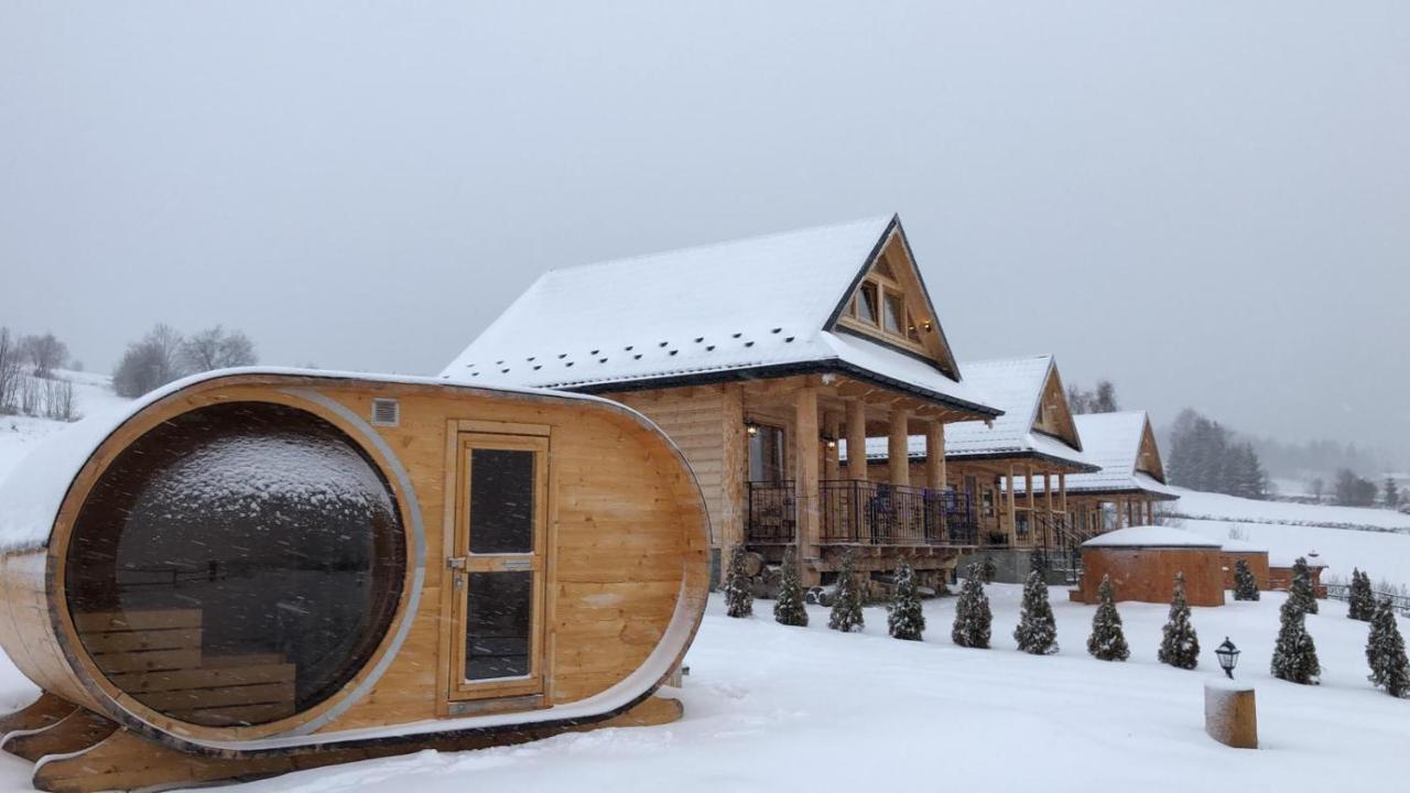 Domki Gorce Klikuszowa Sauna Jacuzzi Екстер'єр фото