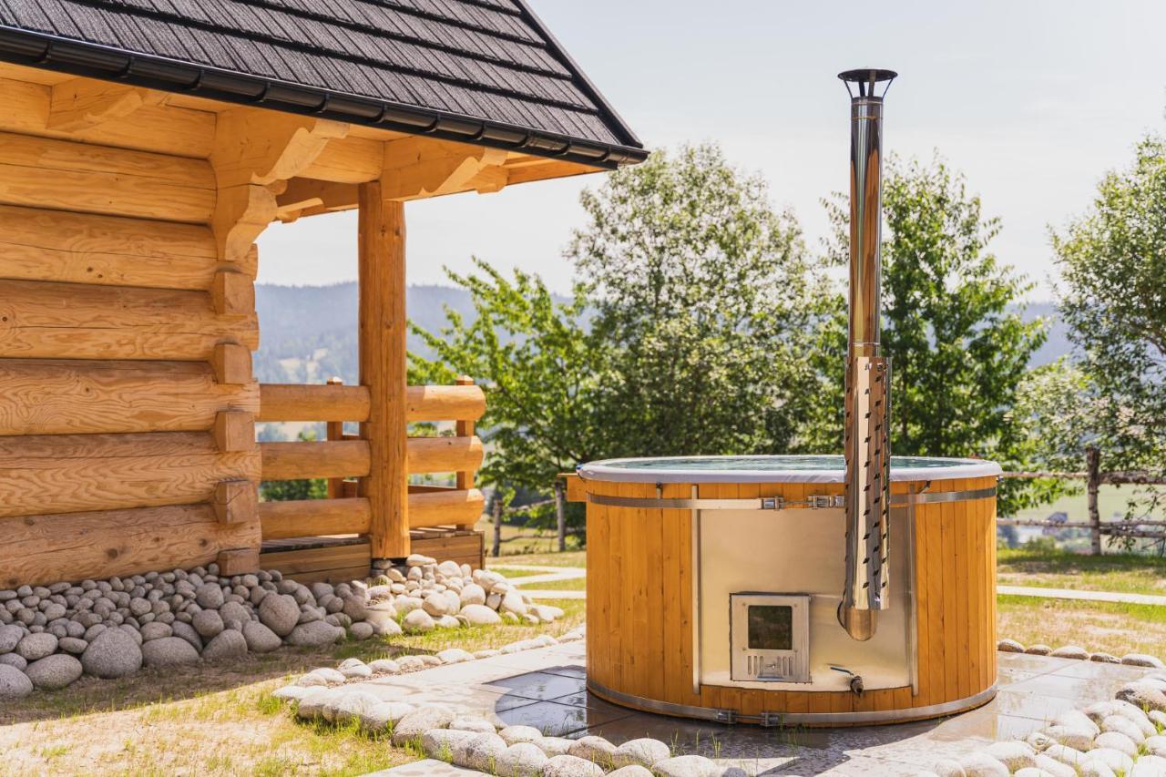 Domki Gorce Klikuszowa Sauna Jacuzzi Екстер'єр фото