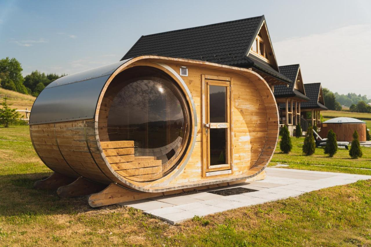 Domki Gorce Klikuszowa Sauna Jacuzzi Екстер'єр фото