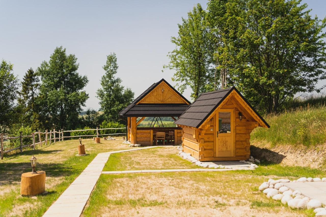 Domki Gorce Klikuszowa Sauna Jacuzzi Екстер'єр фото