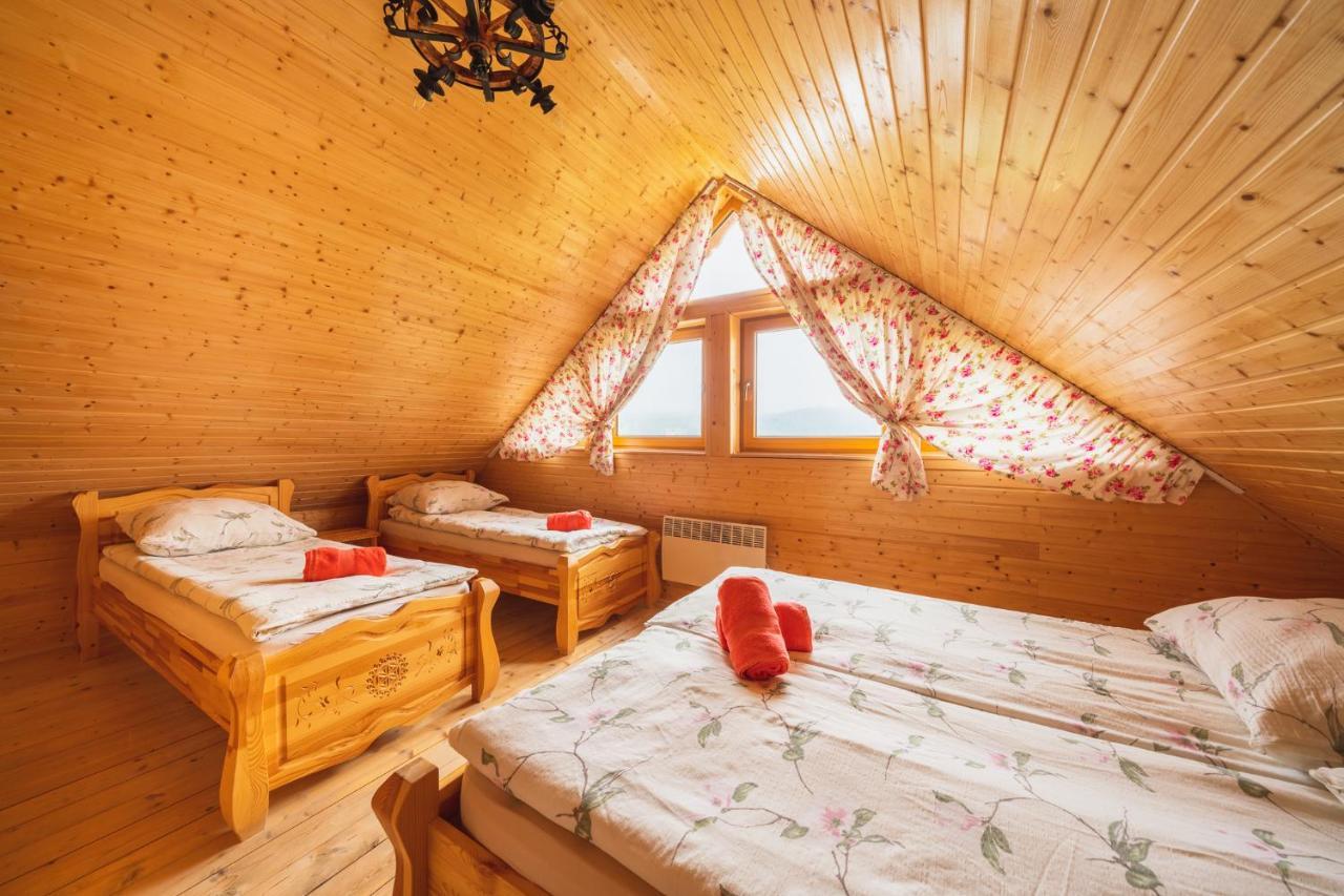 Domki Gorce Klikuszowa Sauna Jacuzzi Екстер'єр фото