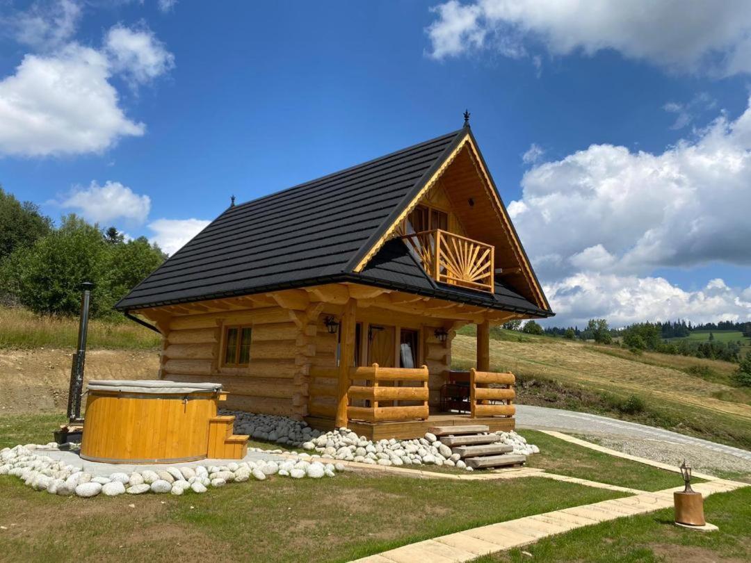Domki Gorce Klikuszowa Sauna Jacuzzi Екстер'єр фото