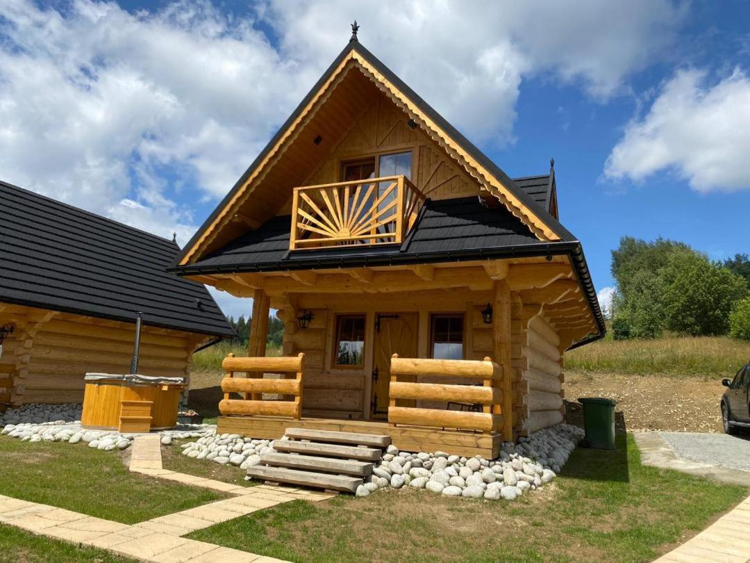 Domki Gorce Klikuszowa Sauna Jacuzzi Екстер'єр фото