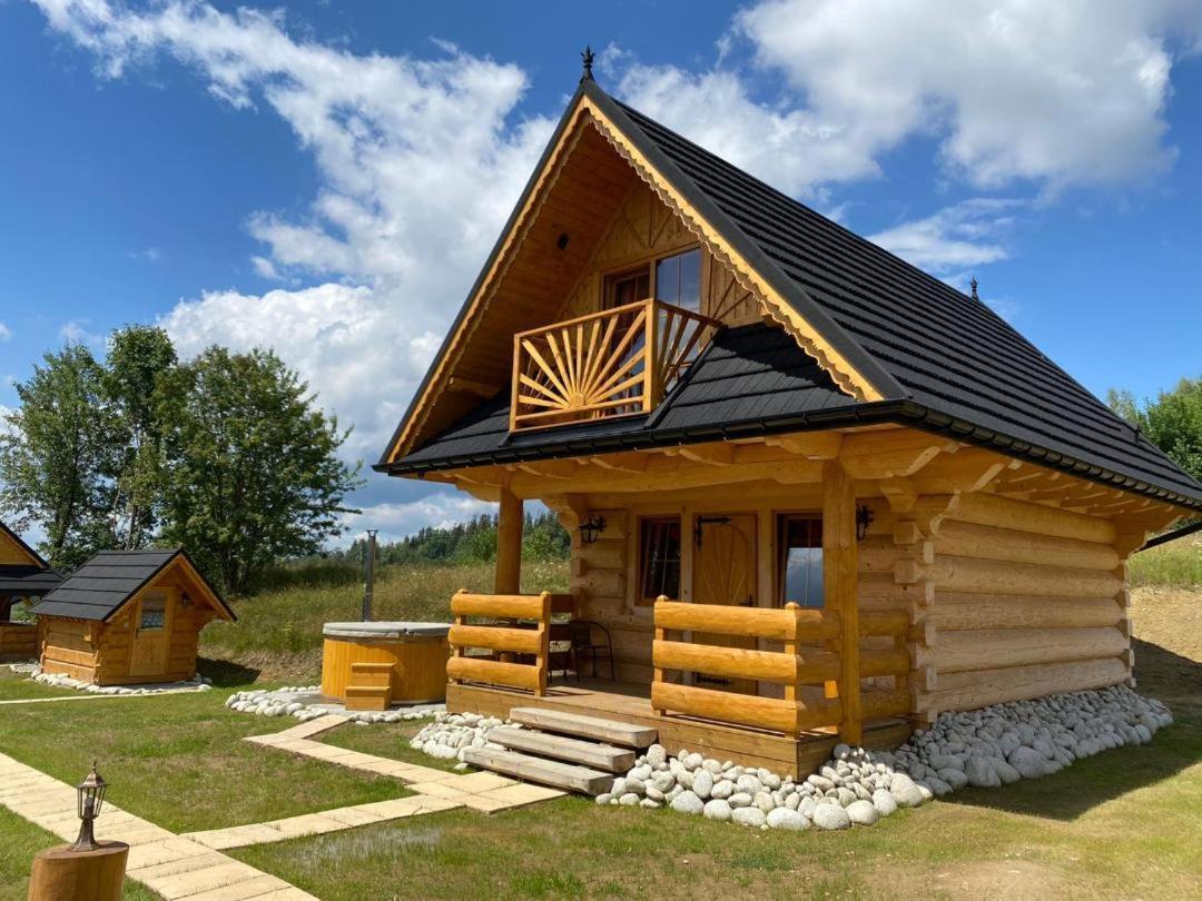 Domki Gorce Klikuszowa Sauna Jacuzzi Екстер'єр фото