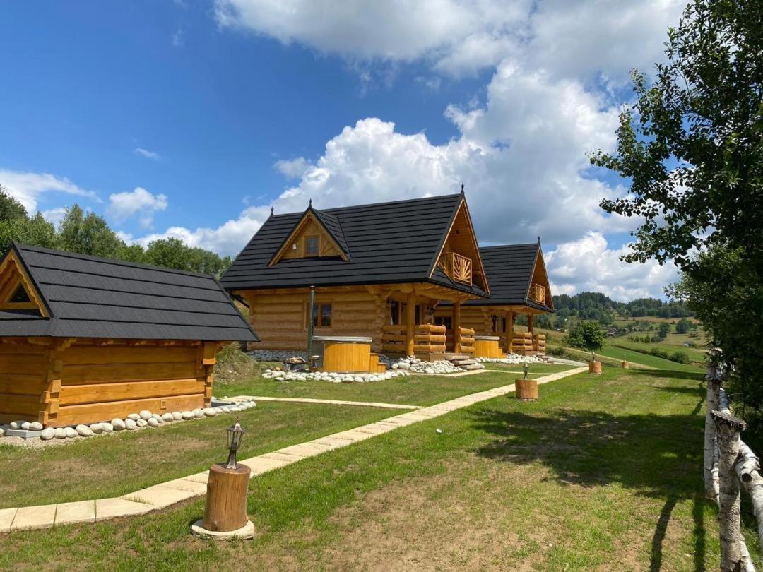 Domki Gorce Klikuszowa Sauna Jacuzzi Екстер'єр фото