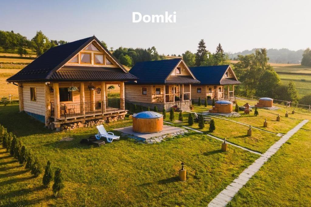 Domki Gorce Klikuszowa Sauna Jacuzzi Екстер'єр фото