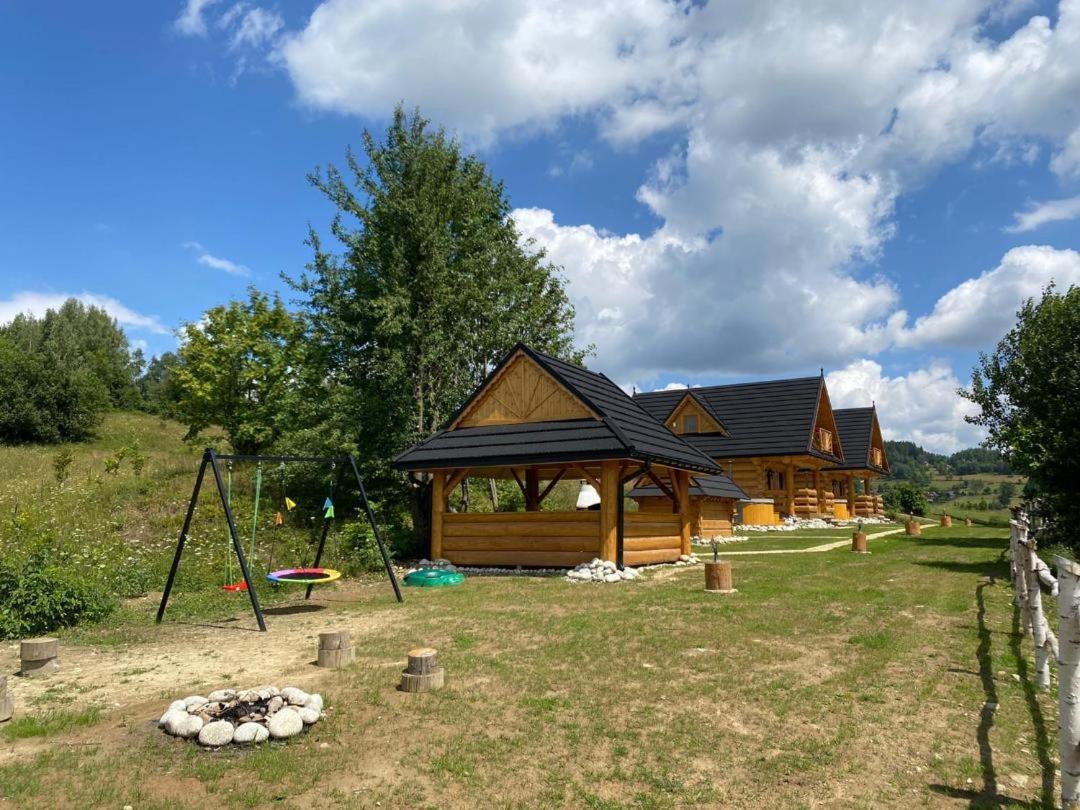 Domki Gorce Klikuszowa Sauna Jacuzzi Екстер'єр фото
