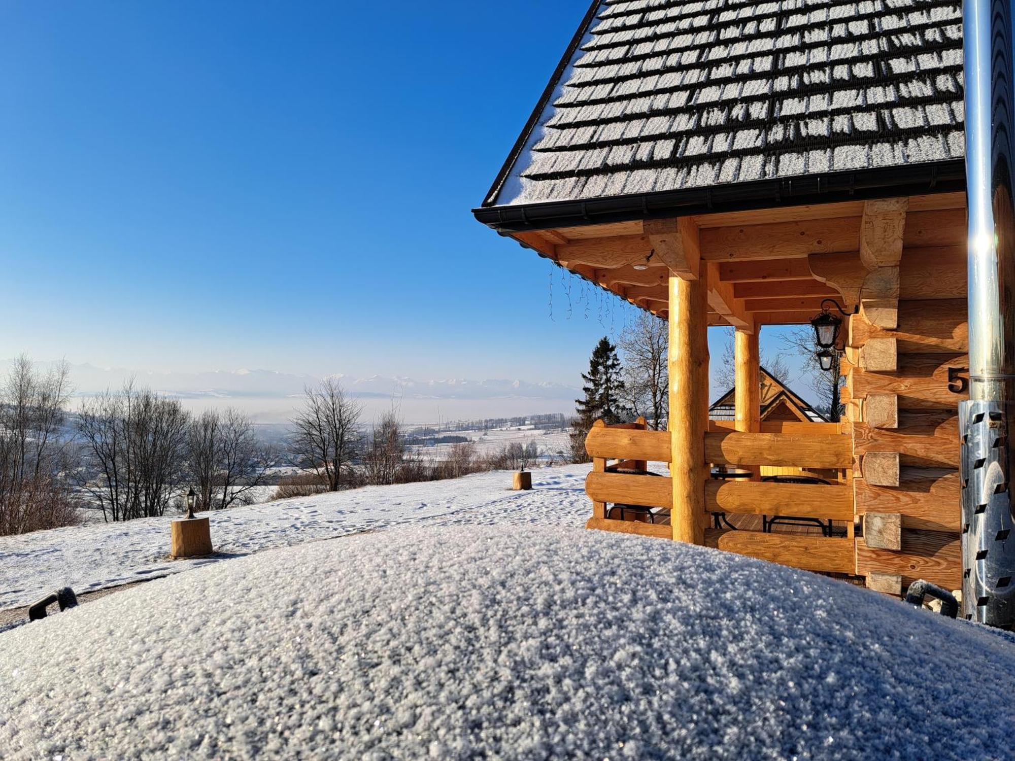 Domki Gorce Klikuszowa Sauna Jacuzzi Екстер'єр фото